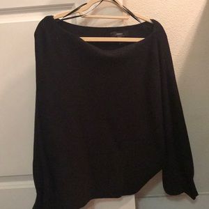 Black dolman sweater